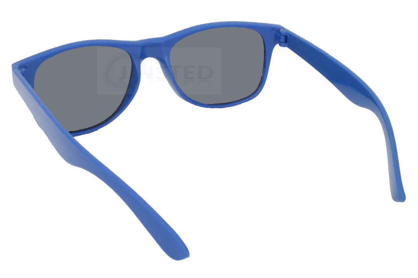 Adult Blue Frame Dark Tinted Lens Unisex Sunglasses - Jinsted
