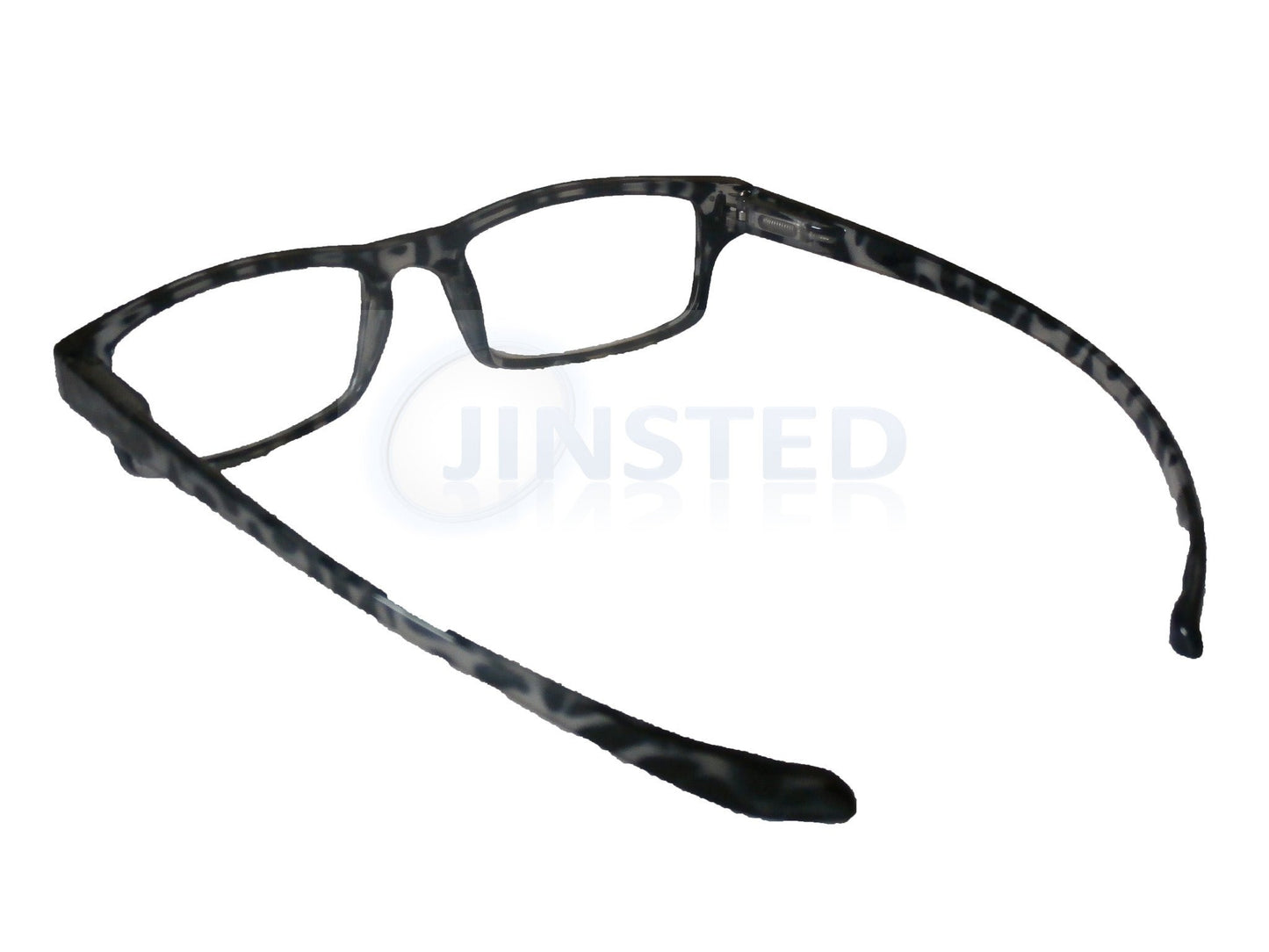 Adult Reading Glasses, Adult White Leopard Print Unisex Reading Glasses, Jinsted