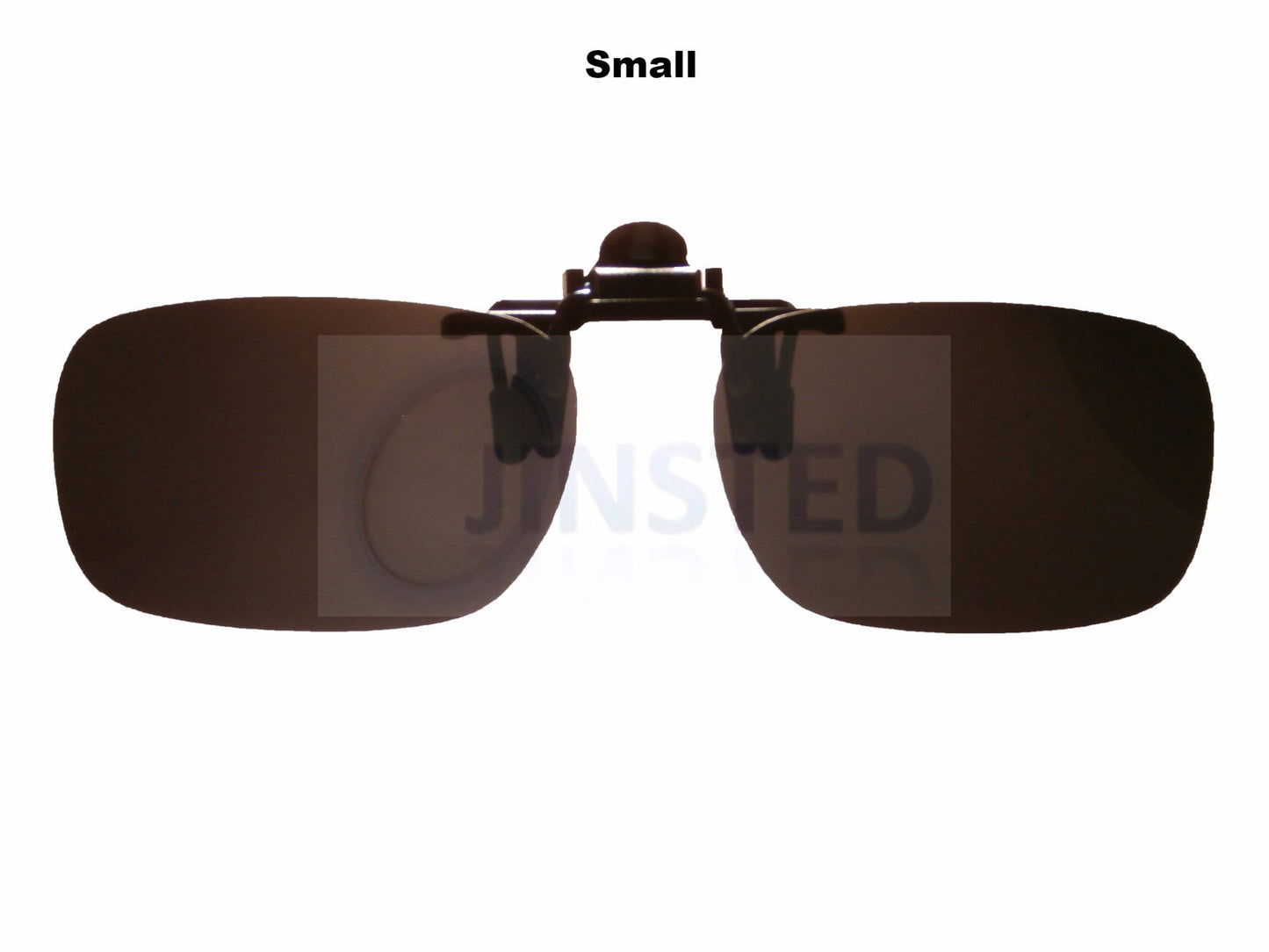 Adult Sunglasses, Black Polarised Clip On Flip Up Sunglasses. Large Medium or Small, Jinsted