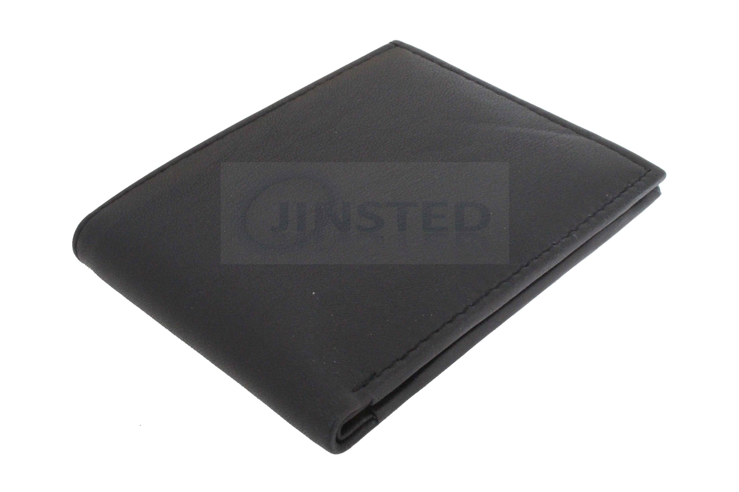 Soft Leather Bi Wallet. 6 Card and 2 Note Compartments - Jinsted