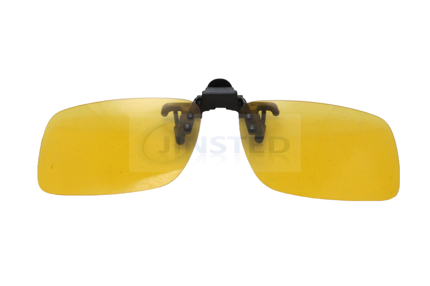 Yellow Polarised Clip On Flip Up Fishing Sunglasses. Large Medium or Small - Jinsted