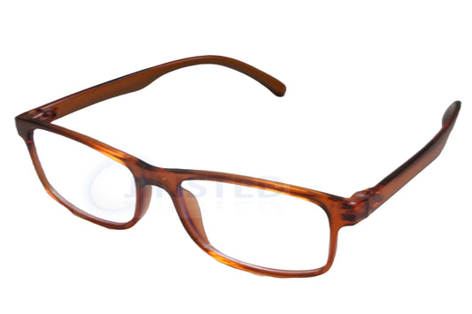 Adult Brown Reading Glasses. Round Frame Unisex Spectacles