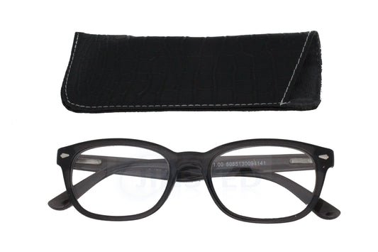 Adult High Quality Swiss Design Grey Reading Glasses - Jinsted