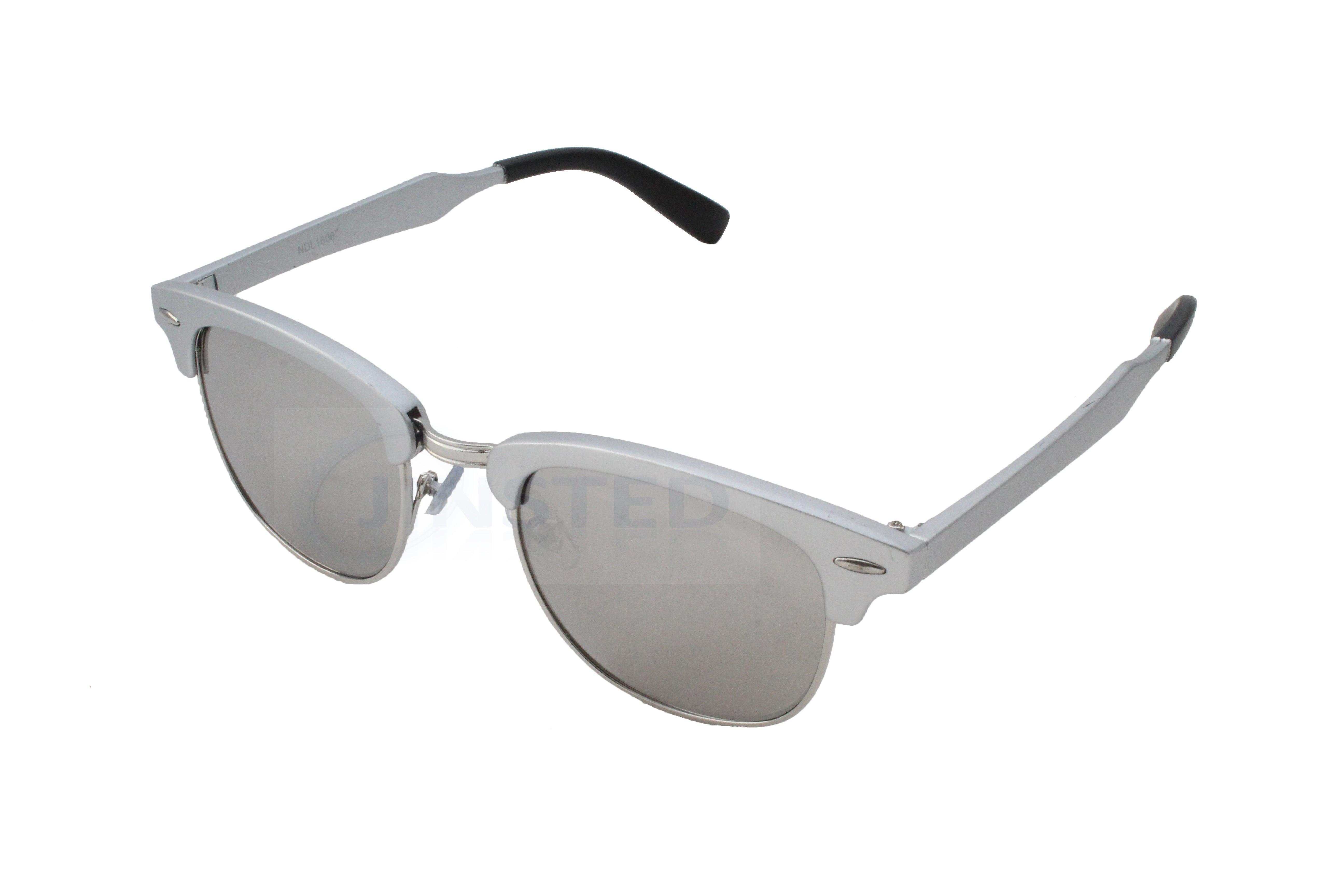 Mirrored clubmaster sunglasses online