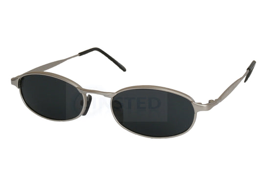 Adult Sunglasses, High Quality Adult Modern Sunglasses Dark Tinted Lens and Silver Frame, Jinsted