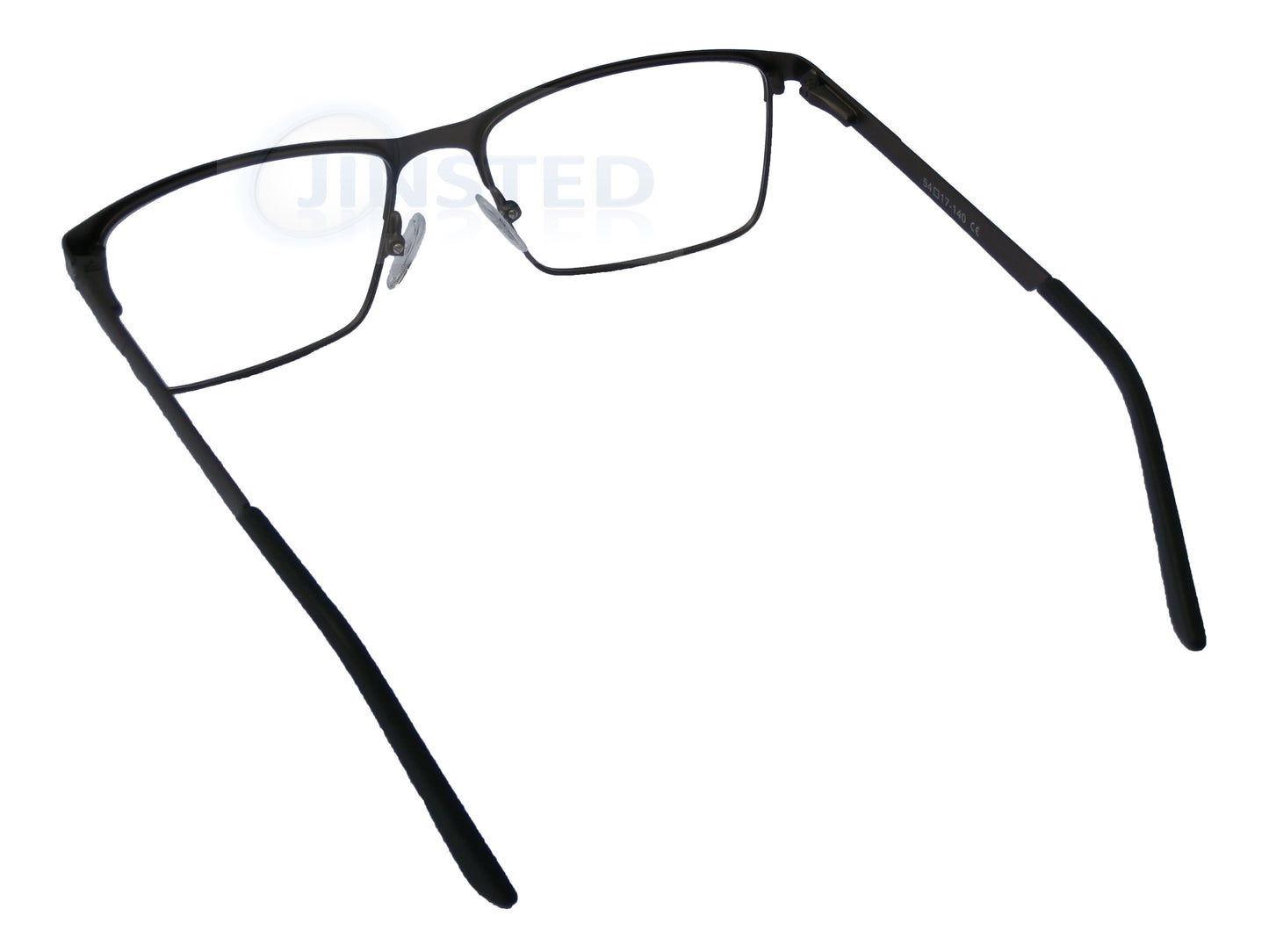 Glasses Frames, Luxury High Quality Gunmetal Grey Swiss Designed Glasses Frames, Jinsted