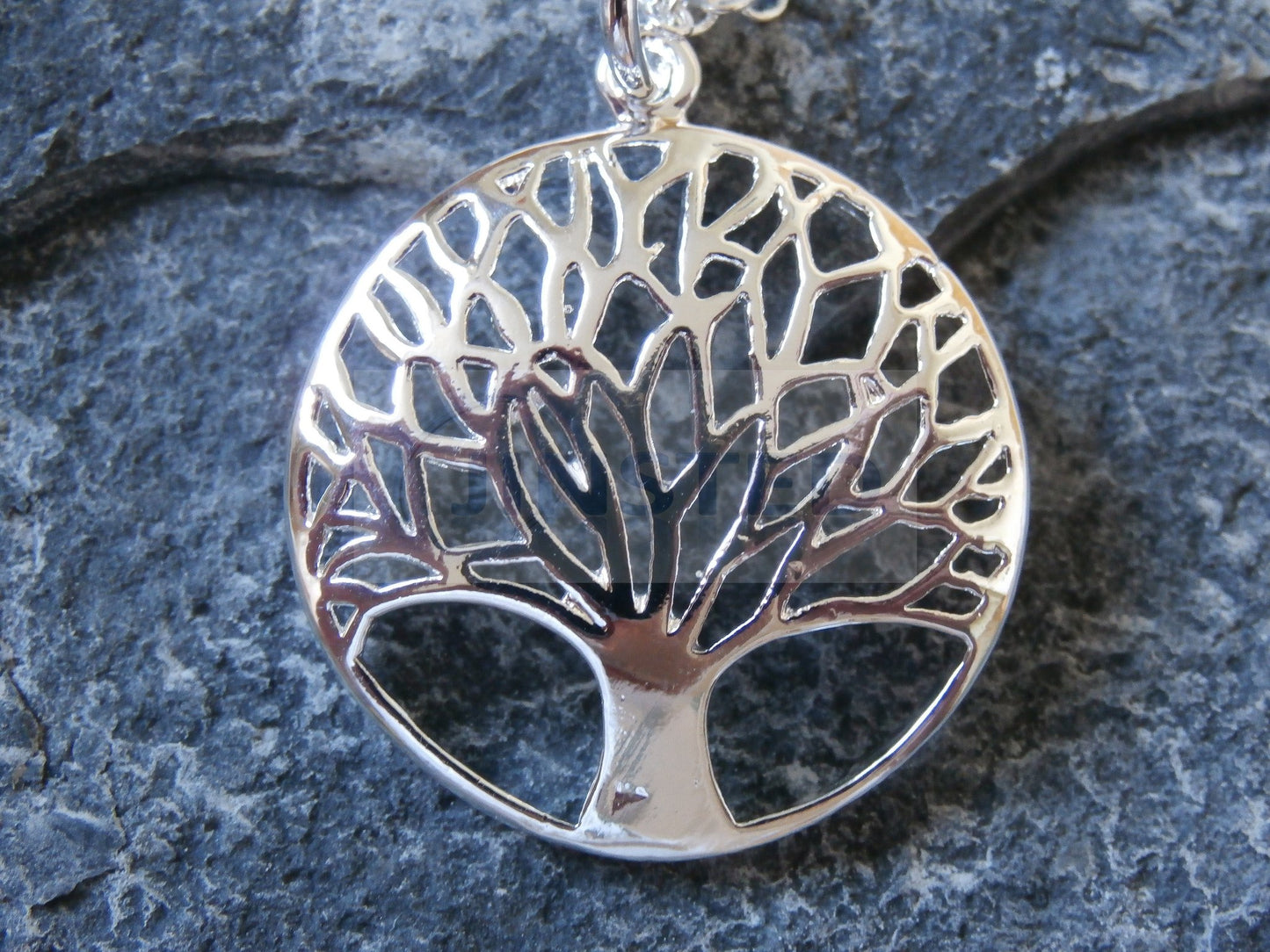 Ladies Jewellery, Silver Necklace with Tree of Life Pendant, Jinsted